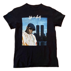 The Notorious B.I.G. Life After Death Tee Shirt Short Sleeves Black S